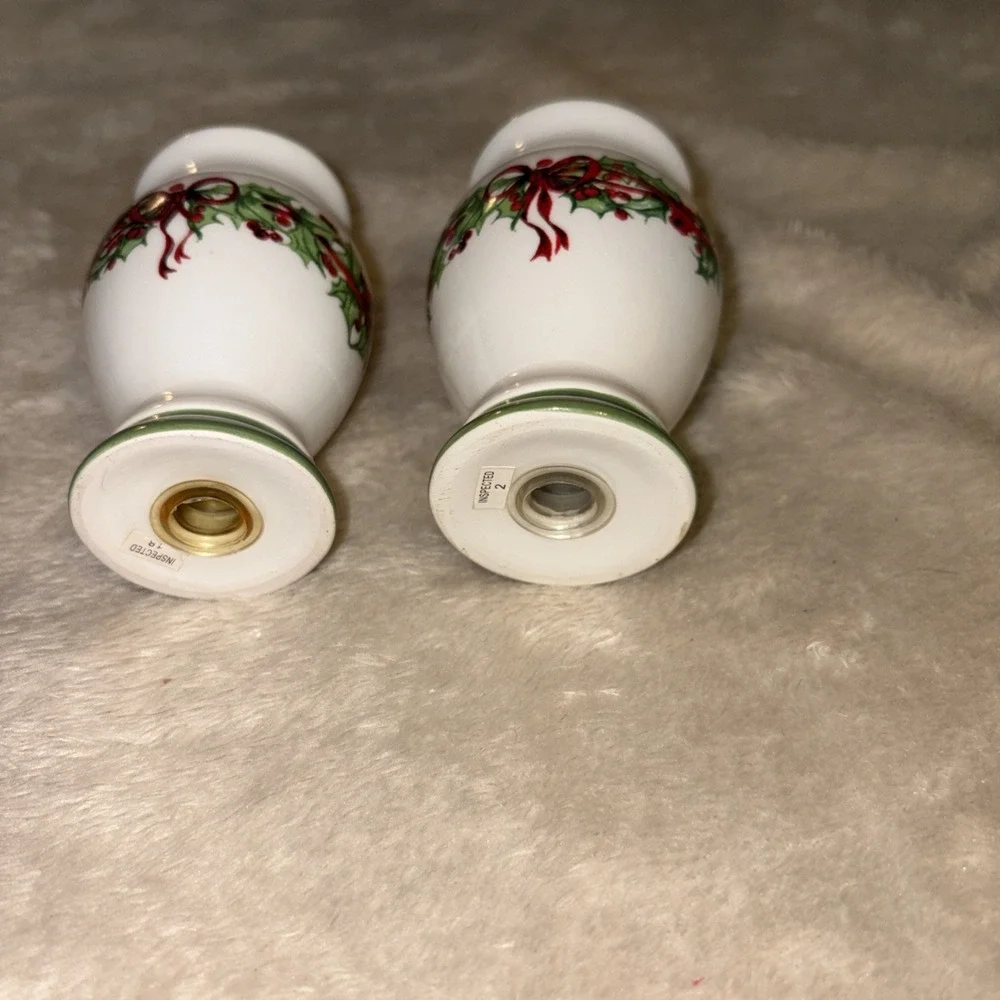 Traditions Holiday Celebrations by Christopher Radko Butter Dish, S&P Shakers